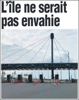 l'ile ne serait pas envahie