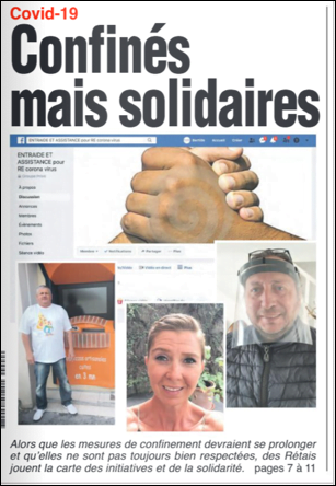 confinés mais solidaires