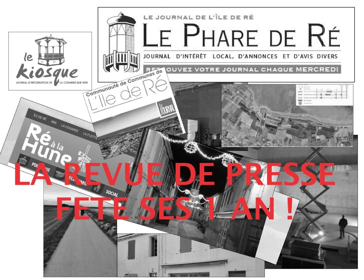 Revue de presse déjà 1 an !
